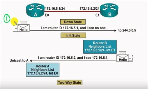 Ospf Open Shortest Path First Routing Protocol Its Stages