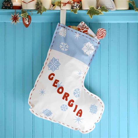 Make Your Own Personalised Christmas Stocking And Angel By Harmony At