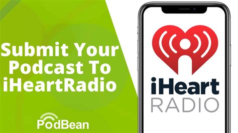 How To Submit Your Podcast To Iheartradio Youtube