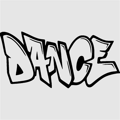 Graffiti Art Street Art Dancing Graffiti Living Room Dance