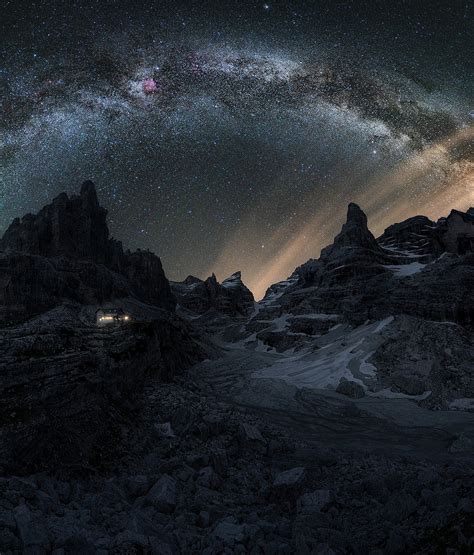 1366x1600 Resolution Dolomites Mountains Milky Way 1366x1600 Resolution