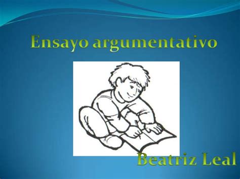 Ensayo Argumentativo Ppt