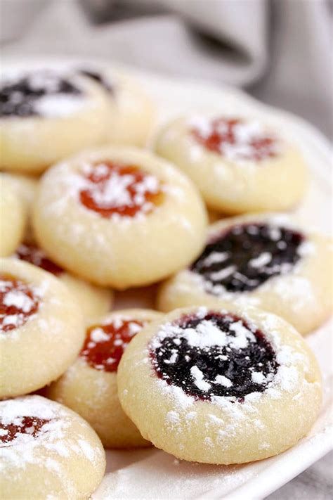 Jam Thumbprint Cookie Recipe Quick And Easy Simpleold Fashioned Cookies