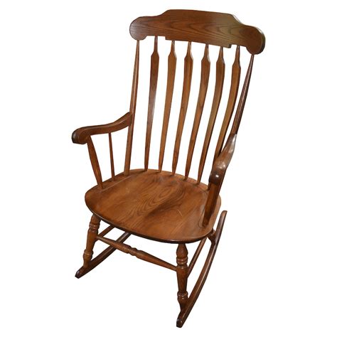 Windsor Style Rocking Chair Ebth