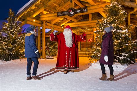 On The Arctic Circle Line In Santa Claus Village Rovaniemi 2