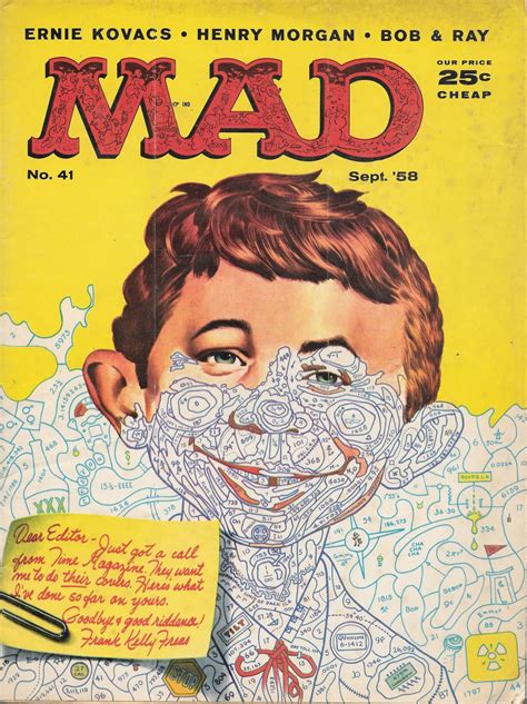 Mad Us Magazine No 41 September 1958 Ernie Kovacs Vintage And Modern