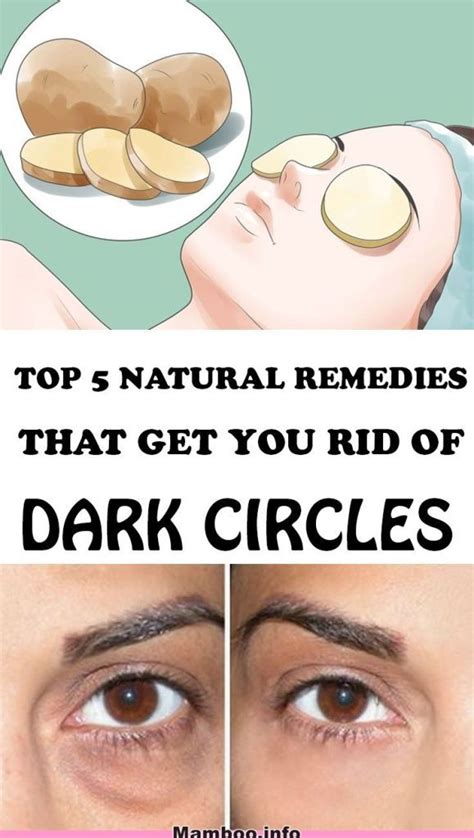 Top 5 Natural Remedies That Get You Rid Of Dark Circles Mamboo Dark