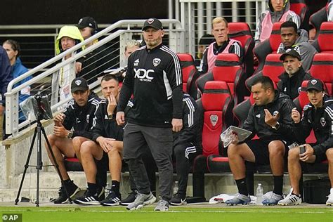 Wayne Rooney Finally Makes His Sideline Debut For Dc United Almost