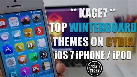 Kage7 Top Cydia Theme Best Winterboard Theme Iphoneipod Ios 7