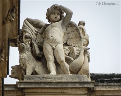 Photos Of La Vigilance Statue On Aile Colbert At The Louvre Page 602
