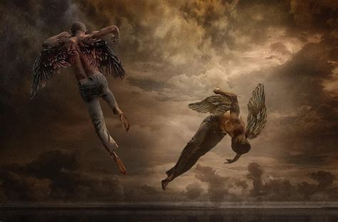 The Fall Of Lucifer Photograph By Aad Nicolaas