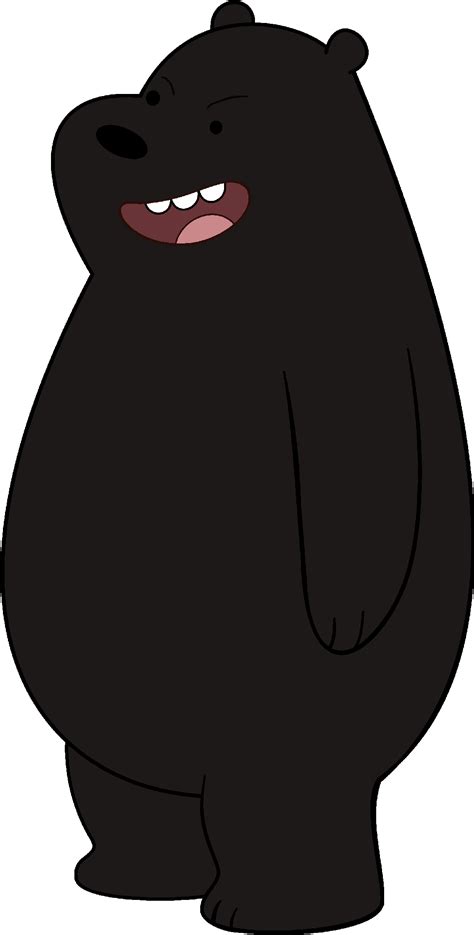 Image Black Bearpng We Bare Bears Wiki Fandom Powered By Wikia