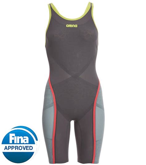 Arena Womens Powerskin Carbon Ultra Open Back Tech Suit Swimsuit At