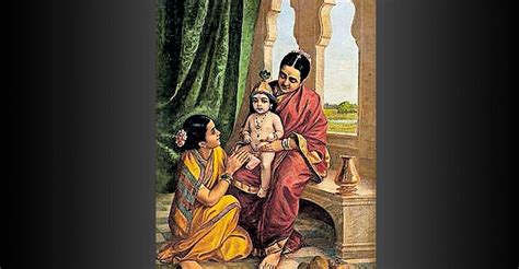 Raja Ravi Varmas Yashoda Krishna Painting Sold For Rs 38 Crore