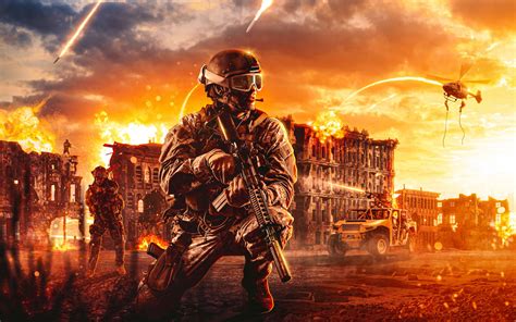 Call Of Duty Warzone 4k Wallpaper Soldier Playstation 4