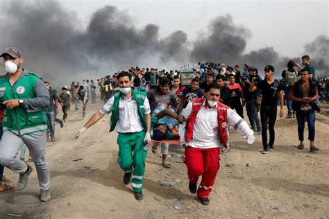 Crece El Número De Muertos Y Heridos Por Protestas En La Franja De Gaza