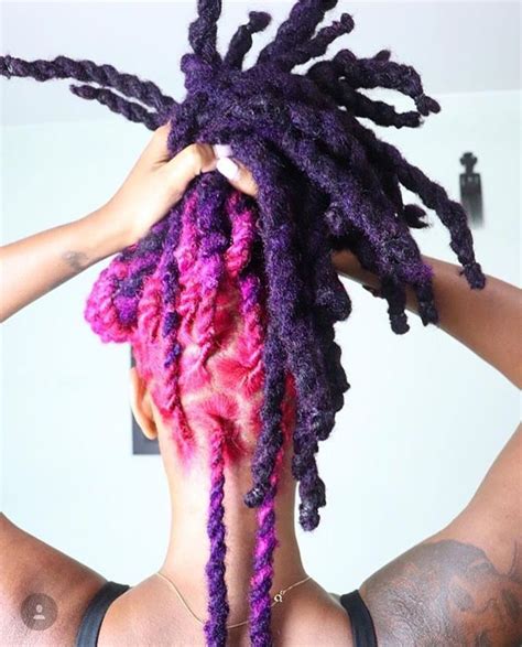 Pin By Martashia On Dread Locs Dyed Hair Inspiration Hair Styles