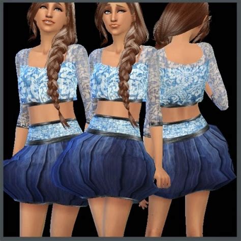 Amberlyns Bubble Dress Recolor At Dachs Sims Sims 4 Updates