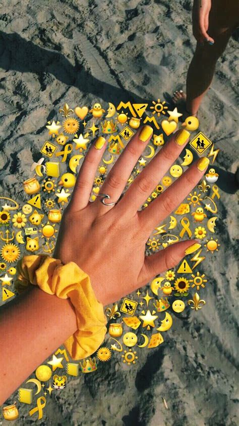 Maybe you would like to learn more about one of these? Yellow emojies - #Emojies #snapchat #Yellow | Emoji pictures, Aesthetic iphone wallpaper, Emoji ...