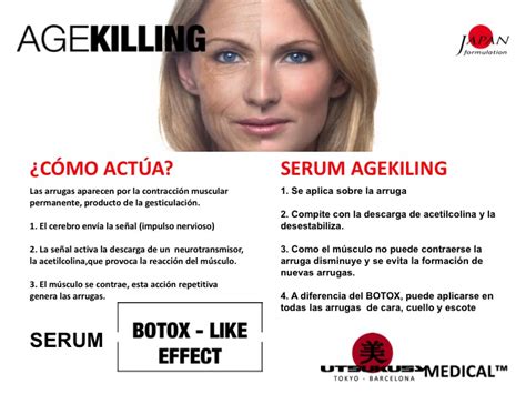 Crema Age Killing Efecto Botox Utsukusy