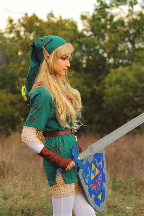 El Cosplay De La Semana Disfraz De Link Girl De Zelda