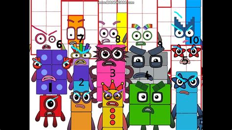 Numberblocks Angry Youtube