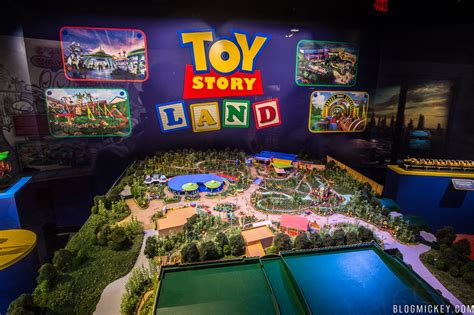 Photos Toy Story Land Model Debuts At Walt Disney Presents