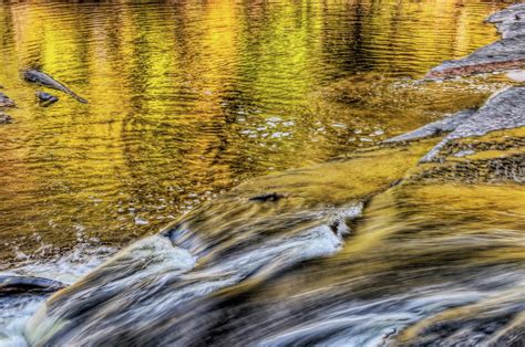 Presque Isle River Fall Reflections Photograph By Dale Kauzlaric Fine