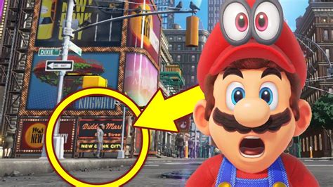 Super Mario Odyssey Easter Eggs Secrets And Gameplay Analysis