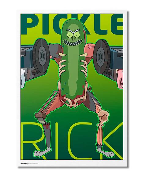 Poster Rick And Morty Pickle Rick Gameplanet