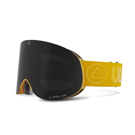 Uller Professional Ski And Snowboard Goggles Cornice Yellow For Men And
