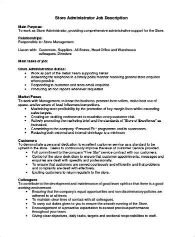 • certificate, degree, diploma or other relevant qualification relating to human. FREE 9+ Sample Administrator Job Descriptions in PDF | MS Word