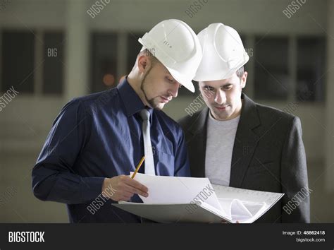 Young Male Architects Image And Photo Free Trial Bigstock