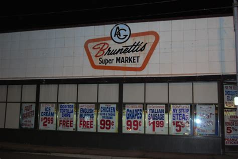 Brunettis Super Market Scranton Pa Fading Ad Blog