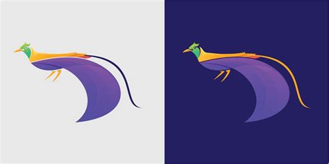 Premium Vector Bird Of Paradise Logo Concept Fullcolor
