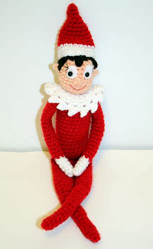 Ravelry Holiday Shelf Elf Crochet Doll Pattern By Mary Smith