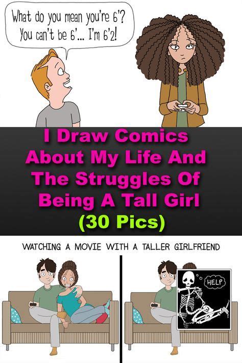 I Draw Comics About My Life And The Struggles Of Being A Tall Girl 30