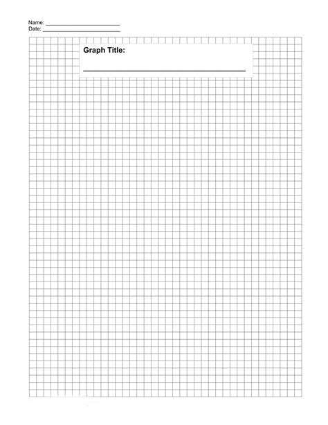 Free Printable Blank Graph Paper Pdf Printerfriendly 16 Best Images