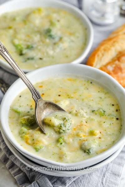 Potato Broccoli Soup So Easy Spend With Pennies