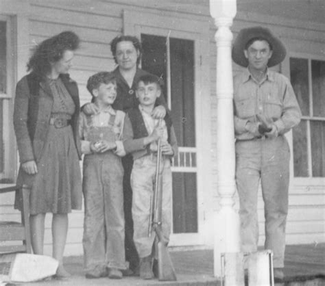 Elmer Keith With His Wife And Son Teddy Keith Along With Dwight — Postimages
