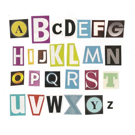 Printable Letters Cut Out Alphabet Letters To Cut Out