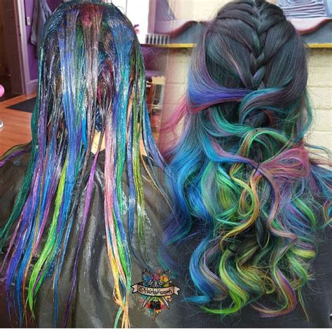 355 Best Images About Mermaid Unicorn Rainbow Hair On Pinterest