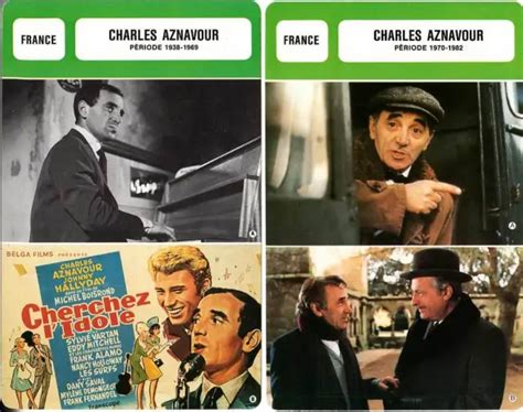Fiche Cinema X2 Charles Aznavour 1938 1969 1970 1982 France