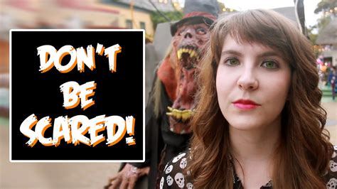 Dont Be Scared Howl O Scream 2015 Youtube