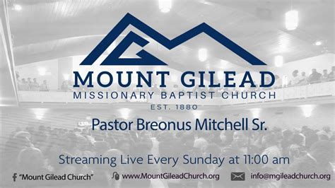 mt gilead missionary baptist church nashville live stream youtube