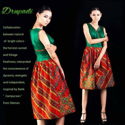 Yogyakarta Indonesian Batik Batik Summer Dresses