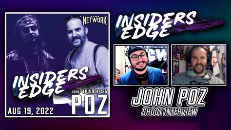 John Poz Pozarowski Shoot Interview Insiders Edge Podcast Ep 135