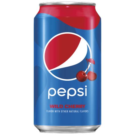 Pepsi Wild Cherry Cola Soda 12 Fl Oz Kroger