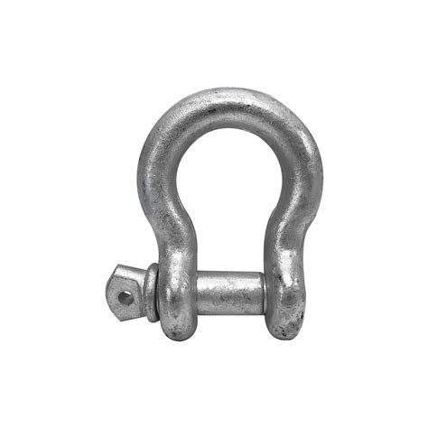 1 Screw Pin Anchor Shackle Galvanized Steel Drop Forged 17000 Lbs D R