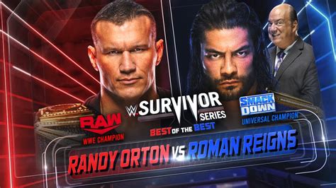 Wwe Survivor Series Best Of The Best Match Card Remake Adobe